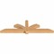 Ekena Millwork Redmond Smooth Timber Gable Bracket, Western Red Cedar, 96"W x 28"H x 5 1/2"D x 5 1/2"F, 7/12 Pitch GBW096X28X0606RED00SWR - alternate 2